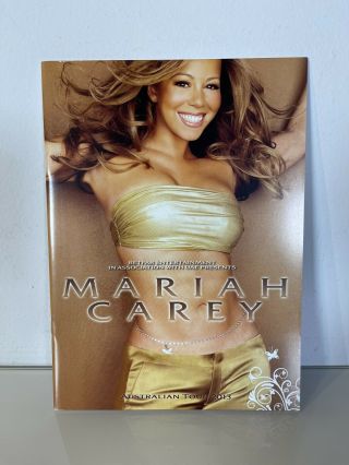 Rare Mariah Carey 2013 Australian Triumphant Tour Program Book In Near Cond