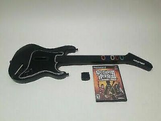 Ps2 Guitar Hero 3 Legends Of Rock With Rare Dongle