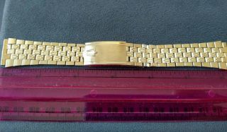 Rare Vintage Bulova Accutron Gold Filled Watch Band