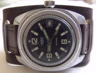 Very Rare - Gub - " Glashutte " - Spezimatic 26j &date Gdr Wrist Watch - Men,  S -