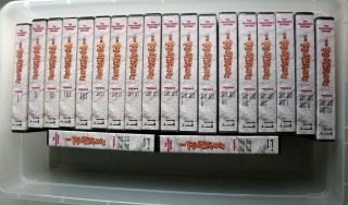 The Flintstones Collector’s Edition Complete Set Volume 1 - 20 Vhs Rare