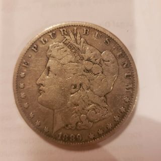 1889 - Cc Morgan Silver Dollar $1 Carson City Coin Key Date Rare