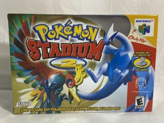 Pokemon Stadium 2 N64 Nintendo 64 Cib Nm Rare Collectible Nus - 006 Ntsc/u