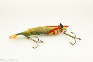 Vintage Rare Strike Shrimp Antique Fishing Lure Jj1
