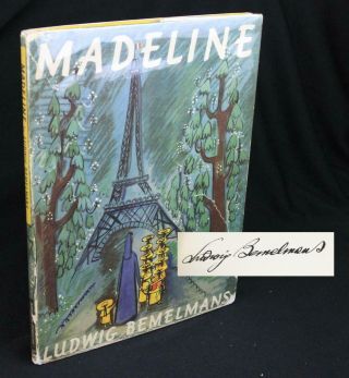 Ludwig Bemelmans Madeline 1939 Signed W/dj Caldecott Honor Award Rare Children