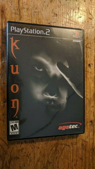 Kuon (sony Playstation 2,  2004) Complete Rare