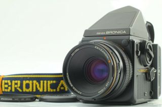 Rare 【mint】 Zenza Bronica Sq - B Camera W/ S 80mm F/2.  8,  120 Film Back From Japan