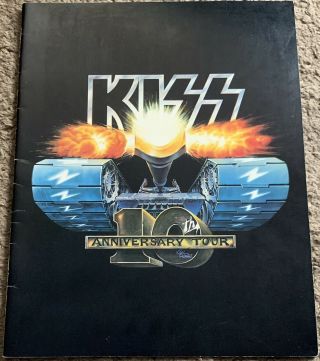 Kiss Band 1982 Tour Book Creatures Of The Night Rare Eric Carr Program Not A Cd
