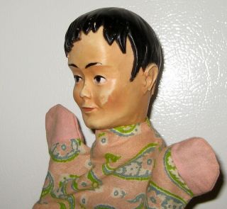 Bruce Lee Very Rare Vintage Antique Hand Puppet Toy Martial Arts