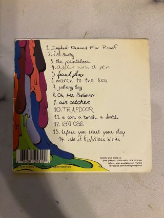 twenty one pilots Ultra Rare self - titled Slip Case CD 2