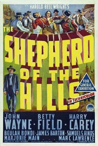 Rare 16mm Feature: Shepherd Of The Hills (john Wayne) 1941 Paramount