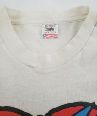 VTG Fruit Of The Loom The Jesus Lizard Band White T Shirt XL 90s Rare USA Made 3