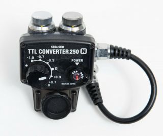 Rare Sea & Sea Flash Ttl Converter 250 N For Nikon