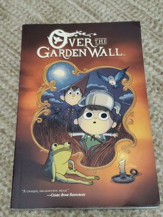 Over The Garden Wall Tome Of The Unknown Kaboom Comics Oop Tpb Rare Htf