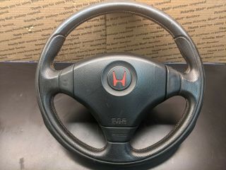 Jdm Honda Acura Integra Dc2 Type - R Oem Momo Steering Wheel Rare 0534