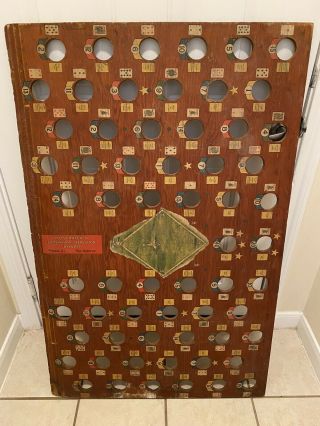 Rare Antique 1920’s H.  P.  Shafer’s Combination Recreation Board