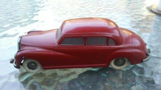 (rare) Vintage 1950’s Prameta Kolner Diecast Automodelle Red Mercedes Benz 300