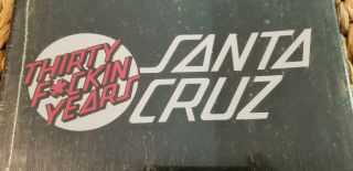 Santa Cruz Jason Jessee Neptune Skateboard Deck Vintage NOS Black Dipped Rare 3