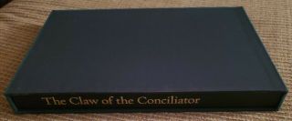 The Claw Of The Conciliator Gene Wolfe Centipede Press Rare Signed 24/100