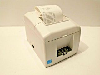 Star Micronics Tsp650ii Thermal Receipt Printer Rare White Model Perfectly