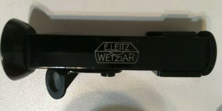 Rare Vintage Leica Leitz Universal Sucher Black Vidom Viewfinder Right Angle Ww2