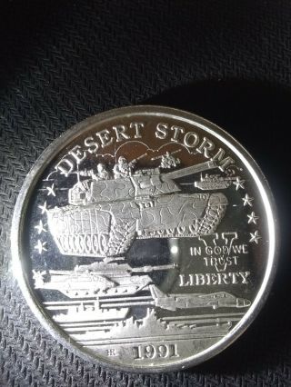 Desert Storm $25 Hutt River Province From Queensland 1991 Rare Coin
