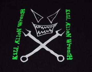 Rare Vtg Kill Allen Wrench Tour Shirt Mentors Goth Metal Punk Evil Satanic M