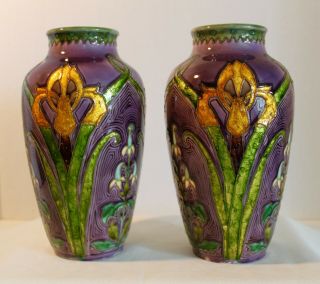 Rare & Sevres Optat Milet Vases 19th Century