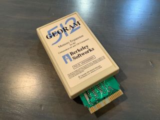 Rare Commodore 64 64c 128 Georam 512 Ram Expansion Upgrade