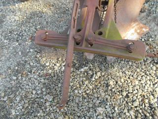 Ford tractor 3pt hitch 2 way plow GOOD plows ready to use VERY RARE 3