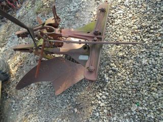 Ford tractor 3pt hitch 2 way plow GOOD plows ready to use VERY RARE 4