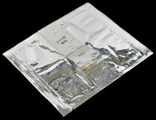 Rare Nasa Apollo Skylab Flight Artifact Astronaut Personal Biocide Wipe
