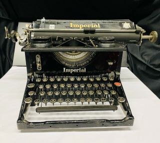 Rare Imperial Large Carriage Typewriter - -