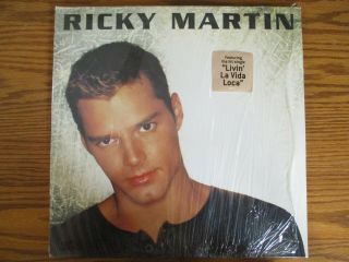 Ricky Martin Vinyl Double Lp 1999 Album “livin La Vida Loca” Pre - Owned Rare