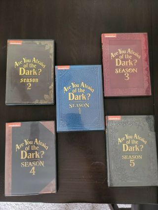 Are You Afraid Of The Dark? Tv Series Complete Season 1 - 5 Minty Rare Oop