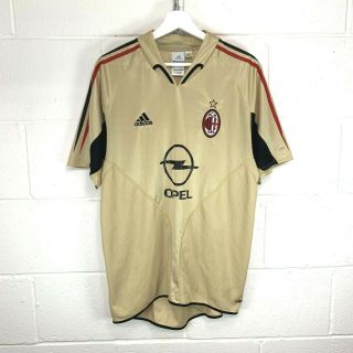 Ac Milan Adidas 2004/05 3rd Kit Football Soccer Shirt Jersey Maglia Rare Top M