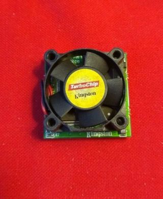 Kingston 586 133 Mhz Upgrade 486 Tc5x86/133 Tc Turbo Chip W/fan Socket 3 ✅ Rare