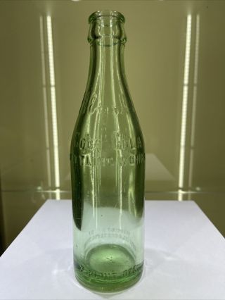 Rare Coca Cola Straight Sided Bottle Hlg Arrow 3