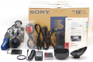 Rare Near Sony Dcr - Vx1000 Camcorder Many Options Set From Japan