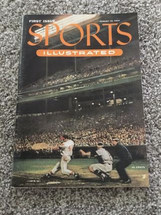 Vintage Rare First Issue Sports Illustrated August 16,  1954 No Cards Si