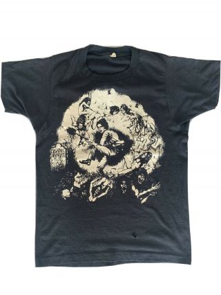 Vintage Dark Angel T - Shirt Vtg Rare 80s Metal Tour Shirt