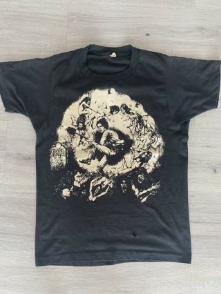 Vintage Dark Angel T - Shirt VTG Rare 80s Metal Tour Shirt 2