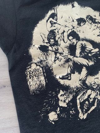 Vintage Dark Angel T - Shirt VTG Rare 80s Metal Tour Shirt 3