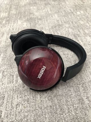 Rare Fostex Tr - X00 Purpleheart Headphones