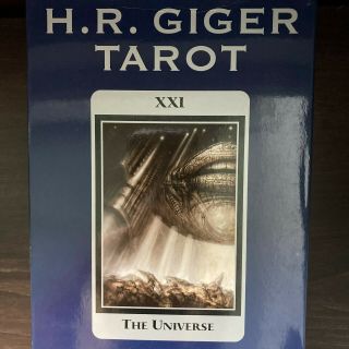 Rare H.  R.  Giger Tarot Card Set 2000 With Book And Baphomet Poster