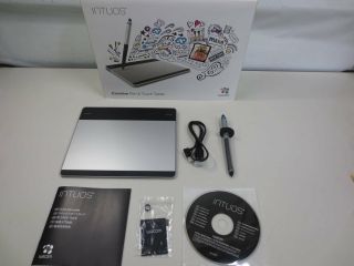 Wacom Comic Graphic Intuos Pen ＆ Touch Tablet Cth 480 S2 Rare Japan