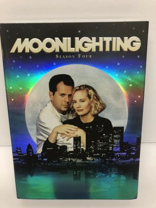 Moonlighting: Season 4 Dvd Set Bruce Willis Rare Oop