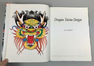 1988 Don Ed Hardy Dragon Tattoo Design RARE asian flash Out of Print book 2