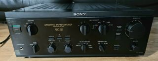 Rare Sony Ta - F700es Audiophile Stereo Intergrated Amplifier Hifi Separate