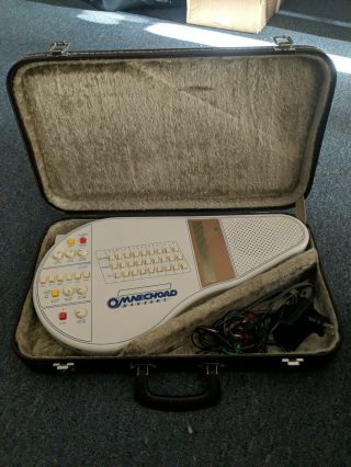 Suzuki Omnichord Om - 27 White,  Rare With Case Great Shape